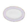 Haviland Illusion Pickle Dish - Lavender Platinum