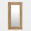 Global Views Zeke Golden Stone Full Length Mirror