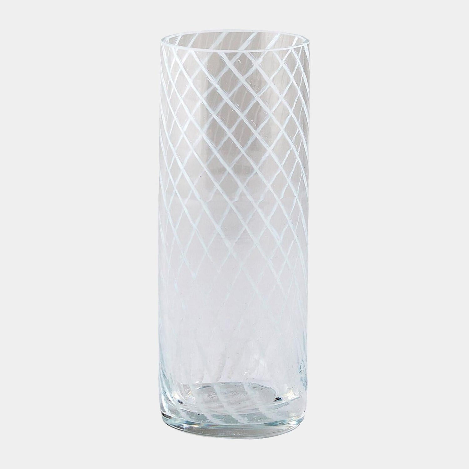 Global Views Glass Swirl Highball Glass