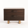 Global Views Cantilevered Wood Star Media Cabinet