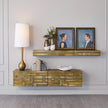 Global Views Abstract Block Four Door Cabinet