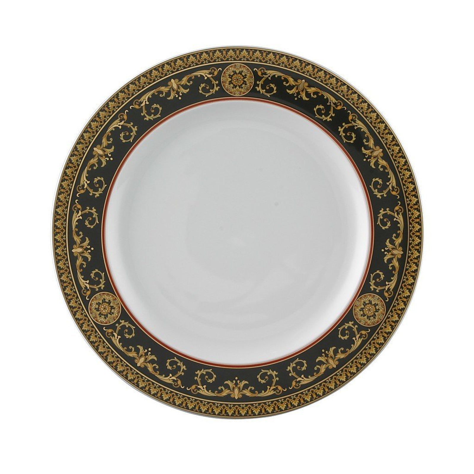 Versace Medusa Red Dinner Plate