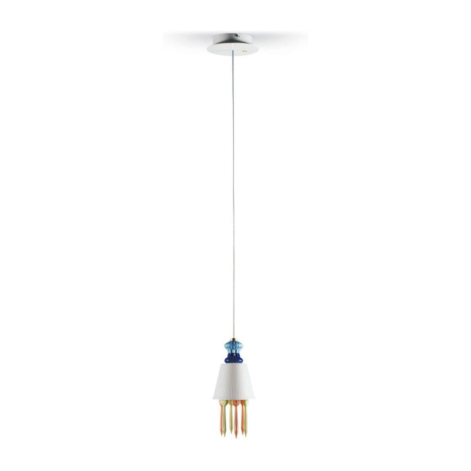 Lladro Belle de Nuit Ceiling Lamp with Lithophane US