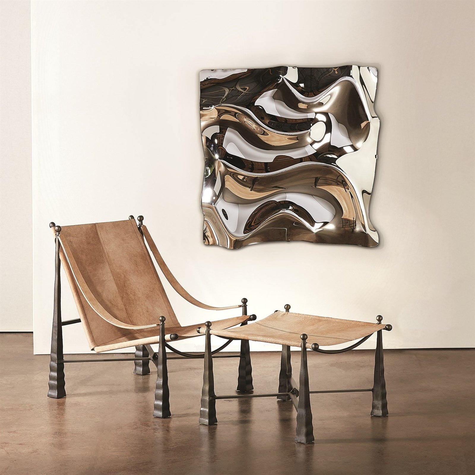 Citizen Artist for Global Views Cognac Chair