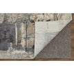 Feizy Clio 39LUF Modern Watercolor in Brown/Gray/Black