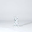 Global Views Glass Ribbed Candleholder