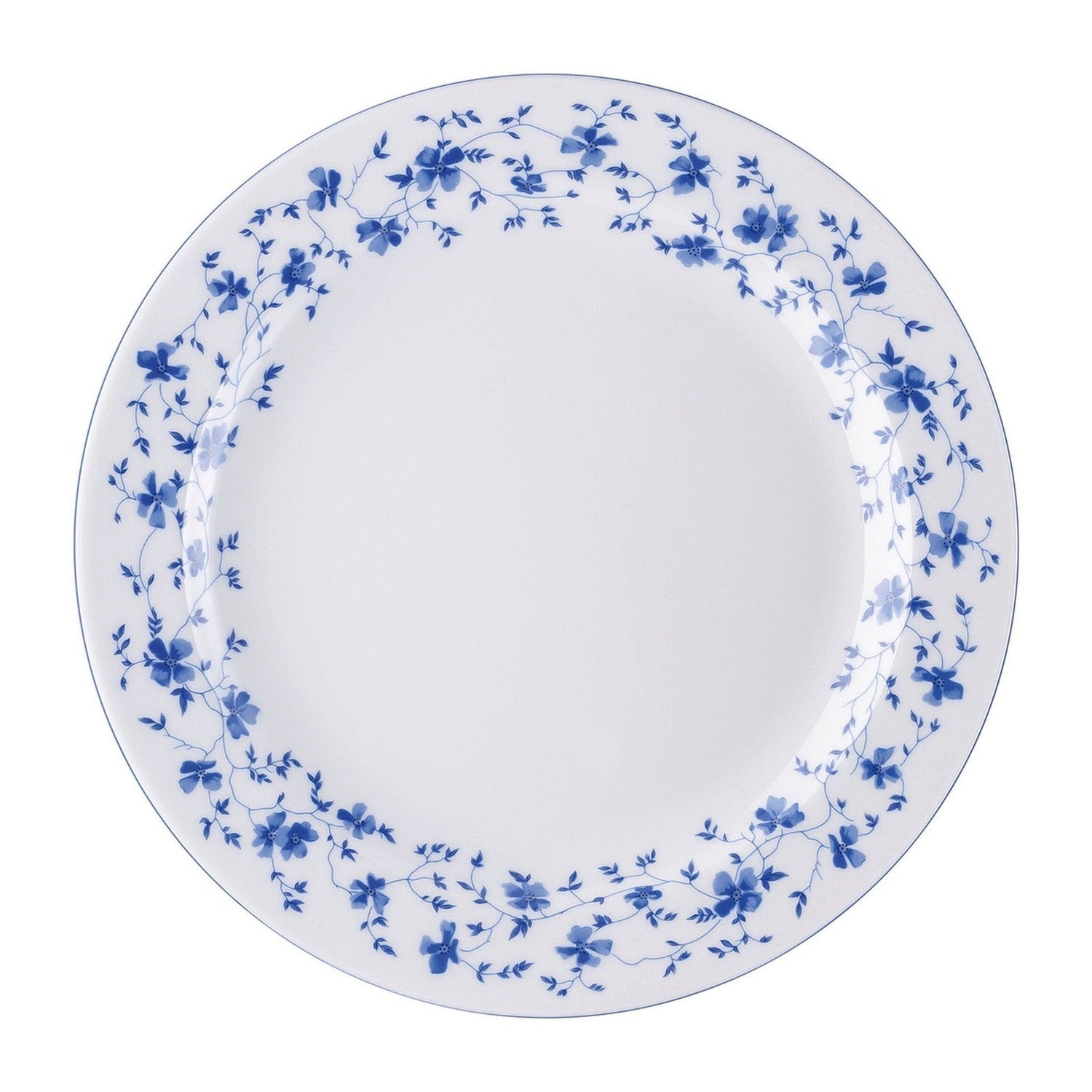 Rosenthal Form 1382 Blue Blossom Rim Plate