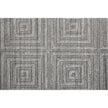 Feizy Redford 8670F Transitional Solid in Gray/Silver
