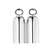 Christofle Vertigo Silver Plated Salt & Pepper Shaker Set