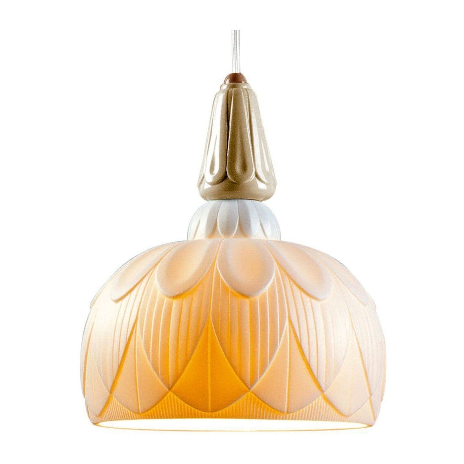 Lladro Ivy and Seed Single Ceiling Lamp US