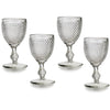 Vista Alegre Bicos Clear Water Goblets - Set of 4