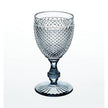 Vista Alegre Bicos Bicolor Goblet with Grey Stem