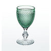 Vista Alegre Bicos Bicolor Goblet with Green Top