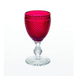 Vista Alegre Bicos Bicolor Goblet with Red Top