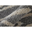 Feizy Mynka 39IBF Transitional Diamond in Gray/Ivory