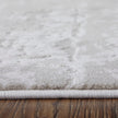 Feizy Prasad 39NAF Modern Abstract in Ivory/Taupe/Silver