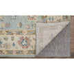 Feizy Fillmore 69CJF Transitional Floral & Botanical in Blue/Ivory/Yellow