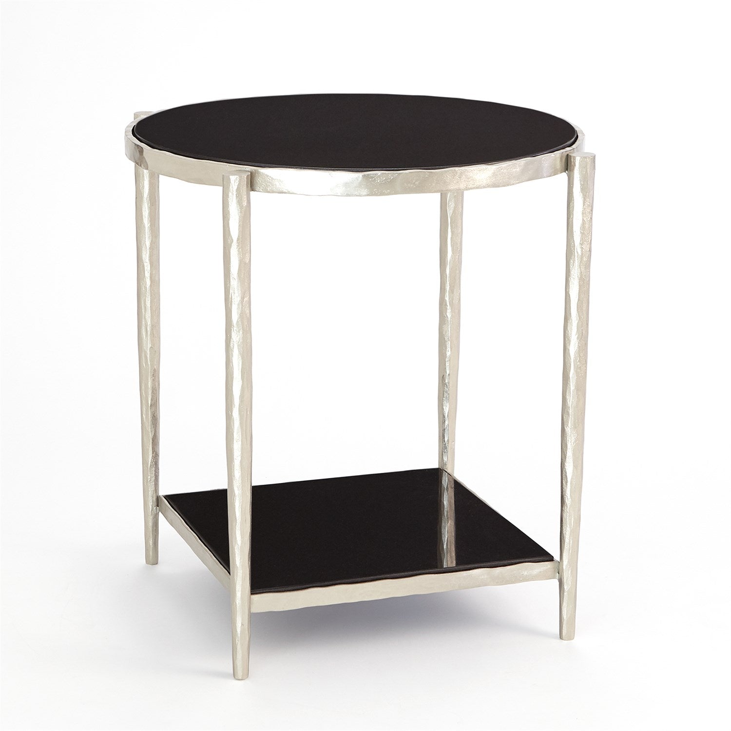 Global Views Circle Square Side Table