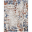 Feizy Gilmore 39MNF Modern Distressed in Ivory/Blue/Taupe