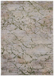 Feizy Pryor 39NEF Modern Abstract in Taupe/Green/Tan