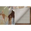 Feizy Dafney 8868F Transitional Floral & Botanical in Tan/Gray/Green