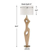Uttermost Almyra Solid Wood Floor Lamp