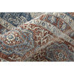 Feizy Marquette 39GRF Transitional Medallion in Gray/Red/Blue