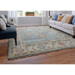 Feizy Fillmore 69CJF Transitional Floral & Botanical in Blue/Ivory/Yellow