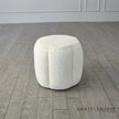 Global Views Tuffet Ottoman Sheepskin by Ashley Childers