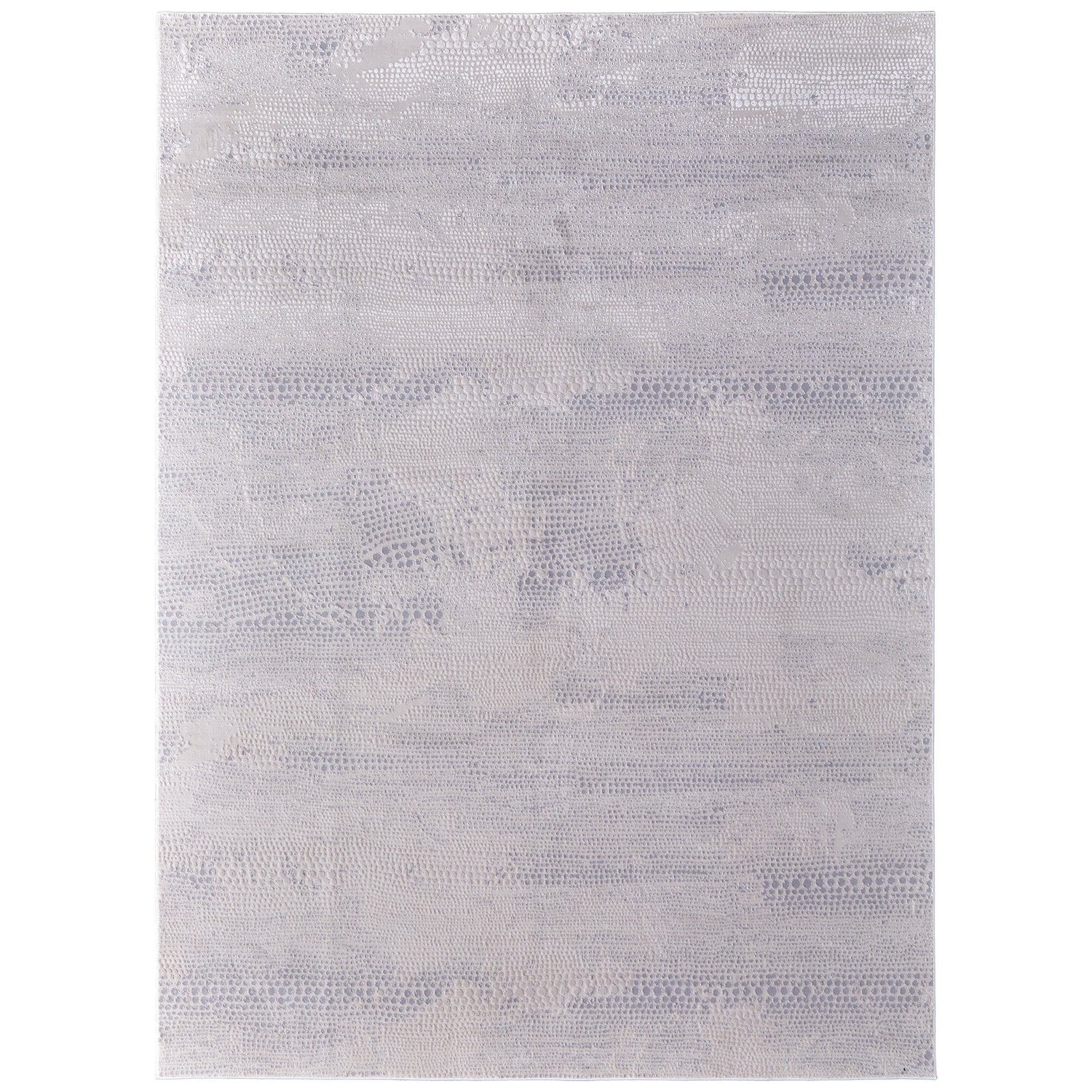Feizy Prasad 39N8F Modern Distressed in Ivory/Silver/Gray