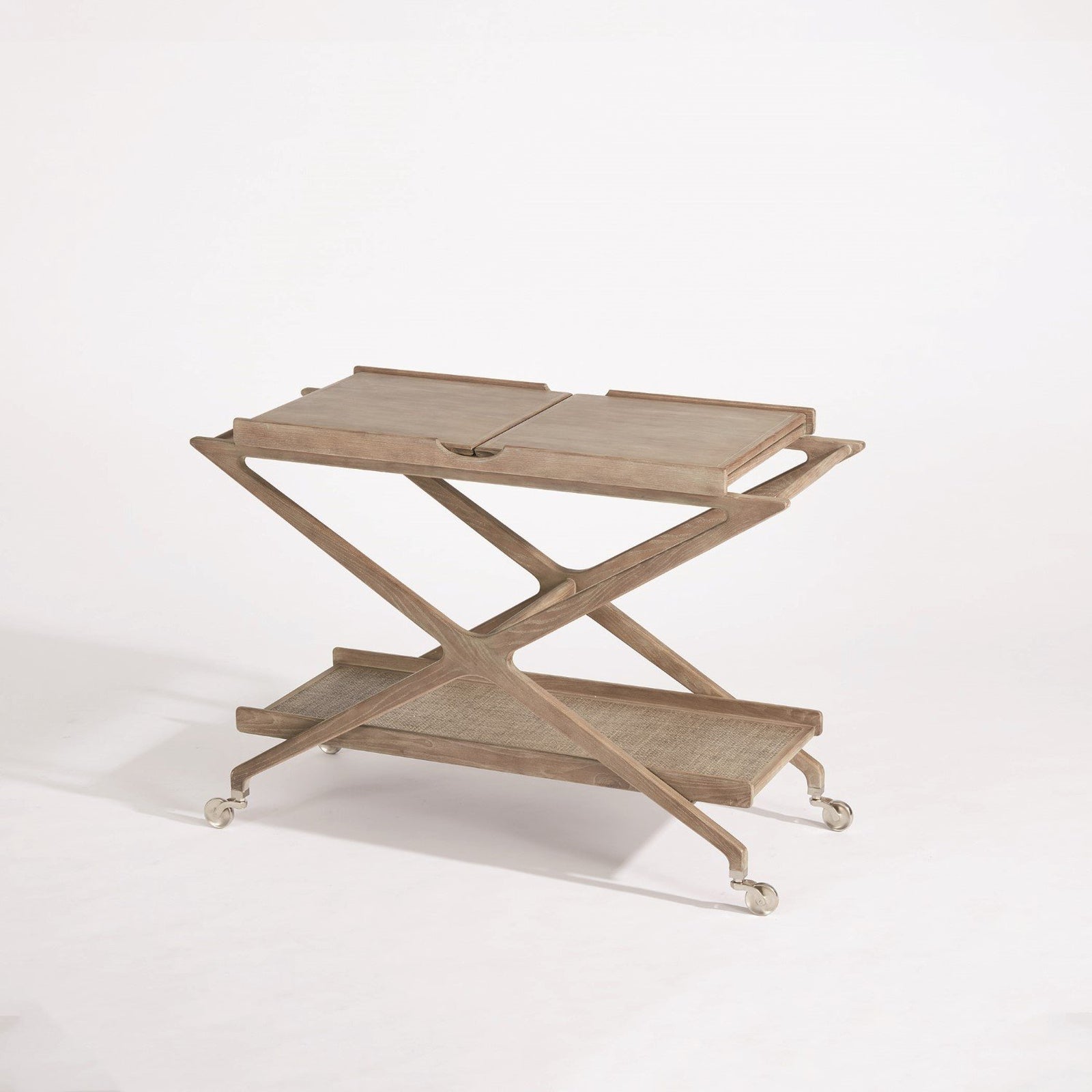 Global Views Fawn Leg Fold Side Table