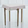 Global Views Gold Muslin Antique Cushion Laforge Bench