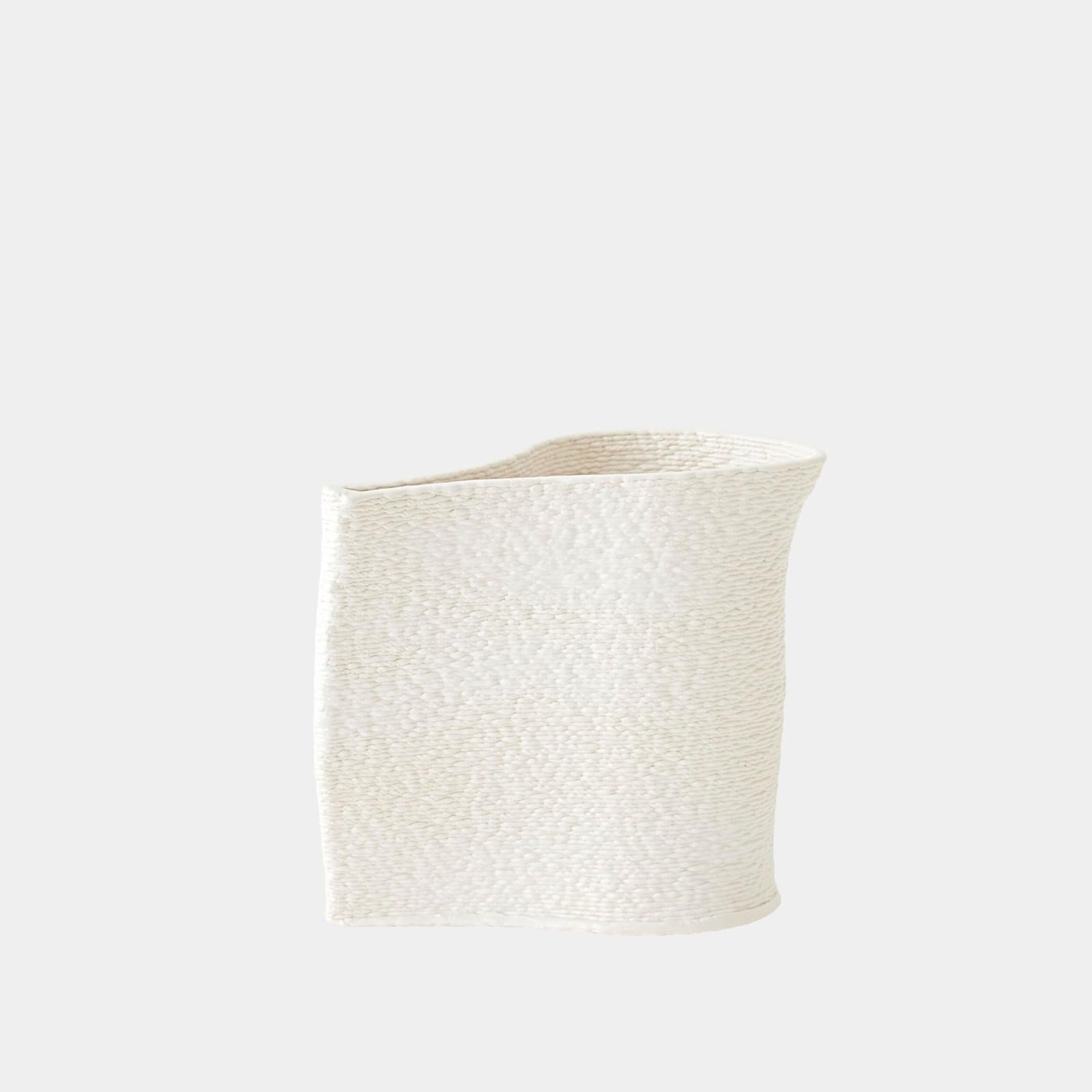 Global Views Windy Matte White Vase