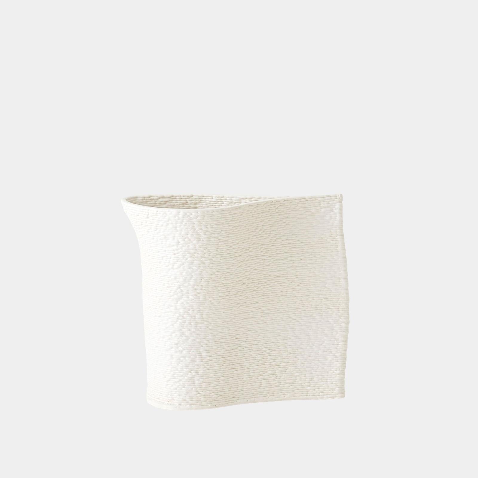 Global Views Windy Matte White Vase