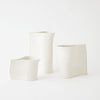 Global Views Windy Matte White Vase