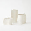 Global Views Windy Matte White Vase