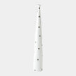 Global Views Spotted White and Black Vase