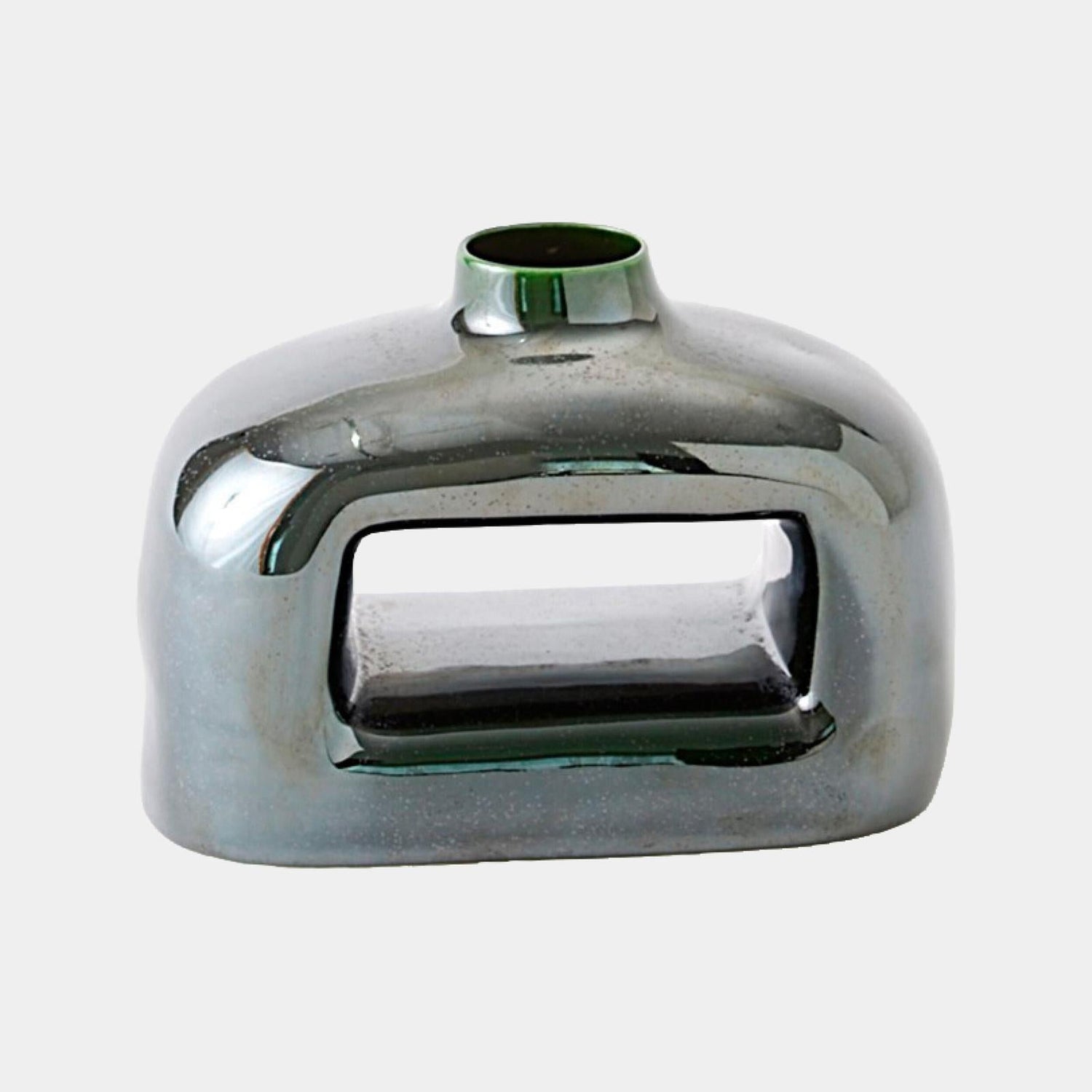 Global Views Porto Reactive Silver Vase