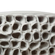 Global Views Reef Matte White Centerpiece