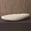 Global Views Reef Matte White Centerpiece
