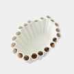 Global Views Stix Matte White Bowl