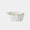 Global Views Stix Matte White Bowl