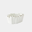 Global Views Stix Matte White Bowl