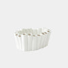 Global Views Stix Matte White Bowl