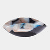 Global Views Swoon Black Beige Bowl and Charger