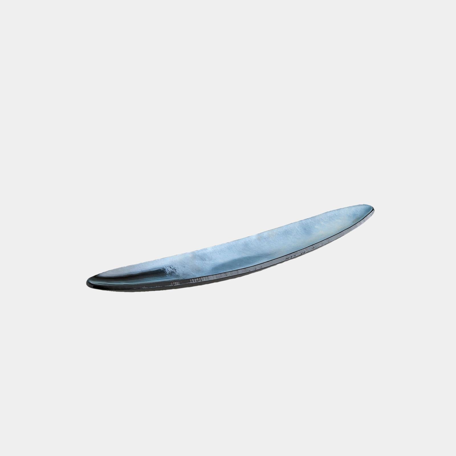 Global Views Obsidian Metallic Black Gondola
