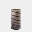 Global Views Twirl Amber Vase