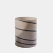 Global Views Twirl Amber Vase