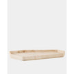 Global Views Polygon Tray Alabaster