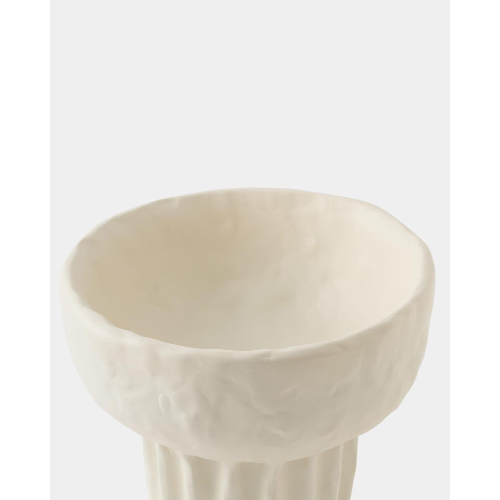 Global Views Quatrain Bowl White